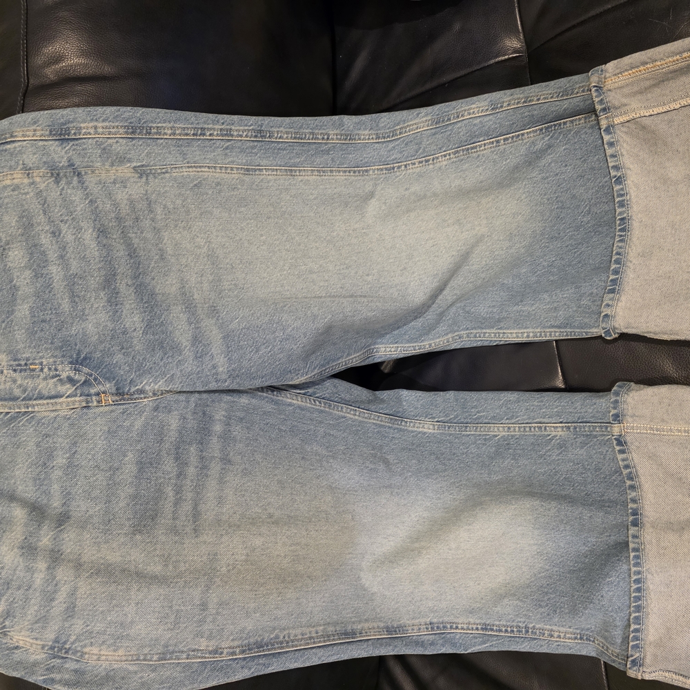 FREE PEOPLE FINAL COUNTDOWN low rise Cuffed Boyfriend jeans